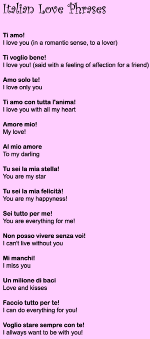 italian quotes about love