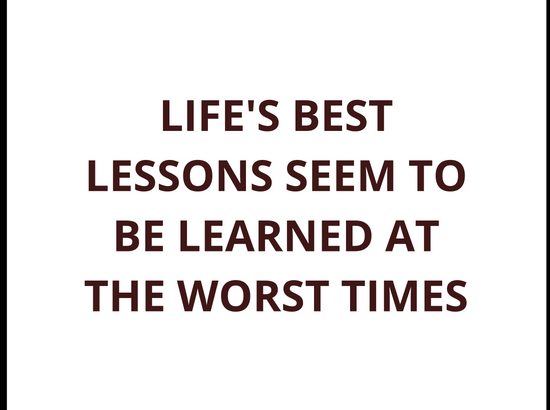 Lesson In Life Quote 18