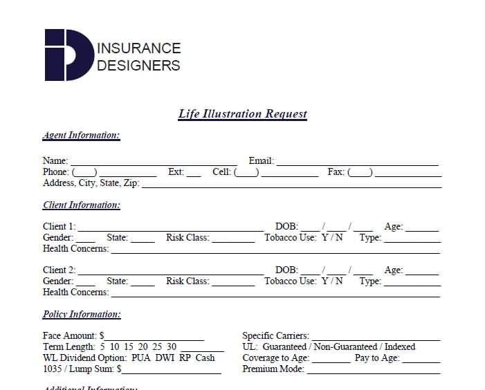 20 Life Insurance Quote Form Pictures and Photos