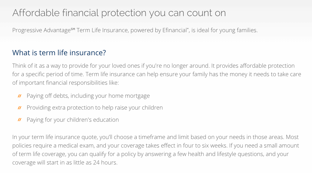 Life Insurance Quotes Progressive 17