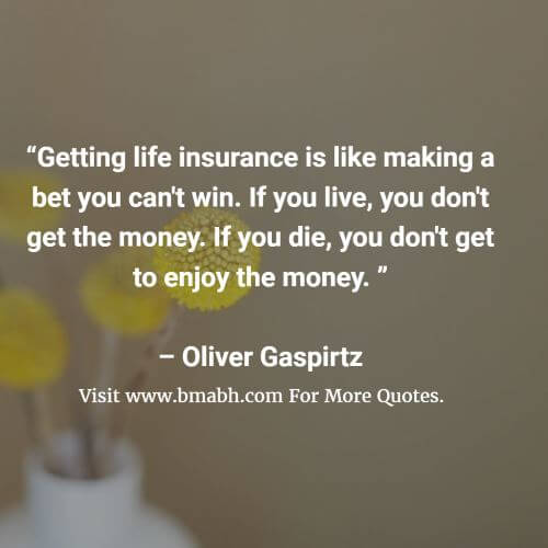 Life Insurance Sayings Quotes 14