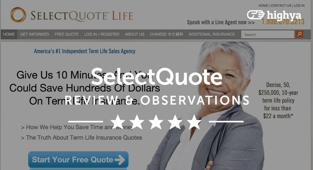 Life Insurance Select Quote 01