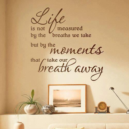 Life Is Not Measured By The Breaths Quote 04