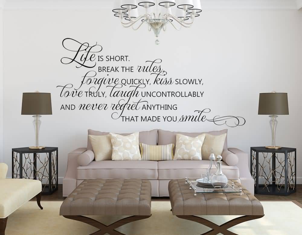 Life Quote Wall Stickers 15