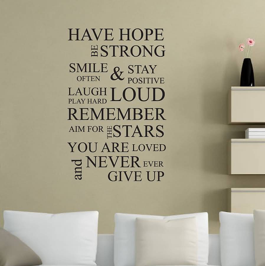Life Quote Wall Stickers 16