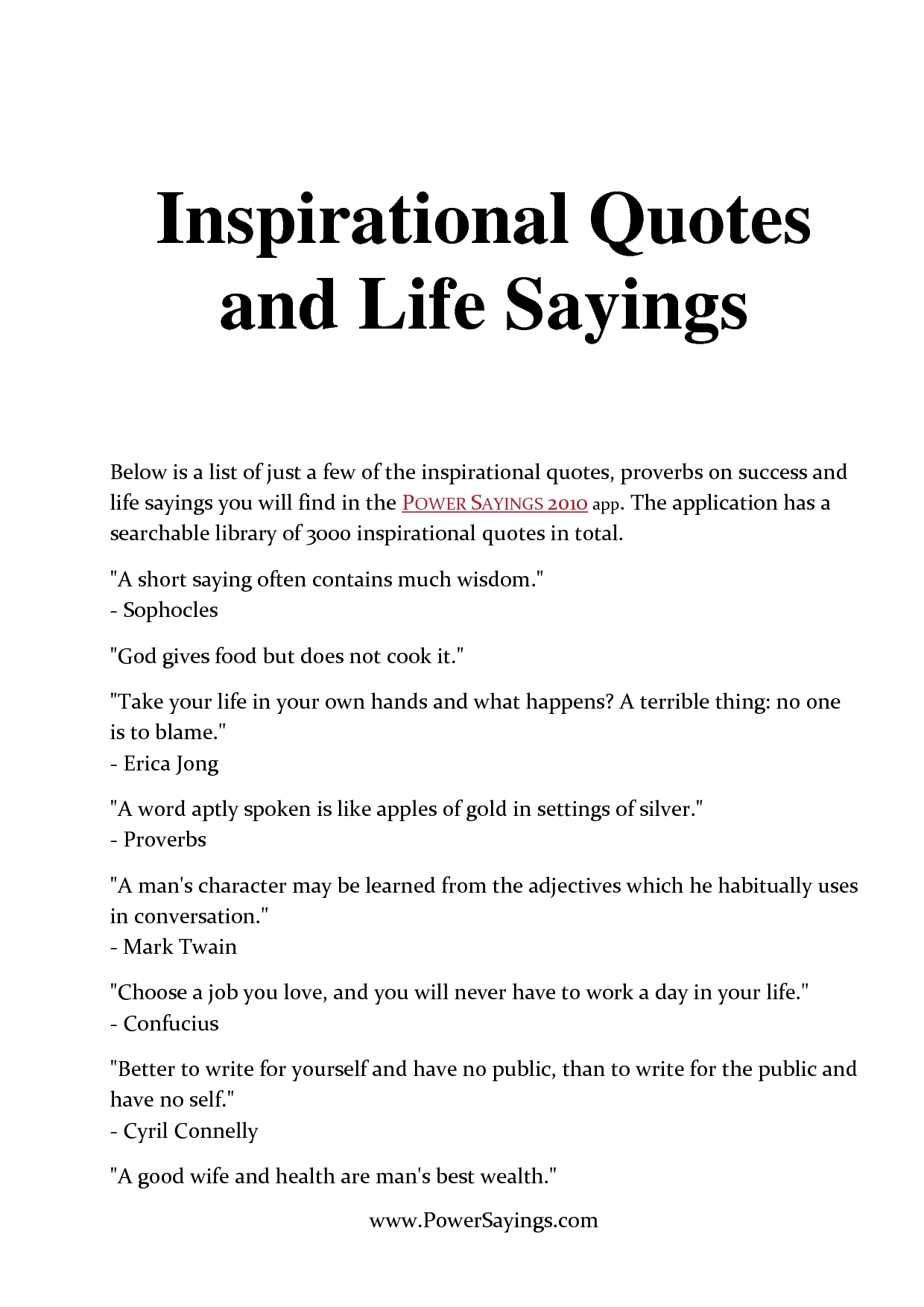 32 A List Of Inspirational Quotes Richi Quote