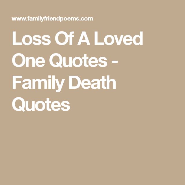 Lost Of A Loved One Quote 05