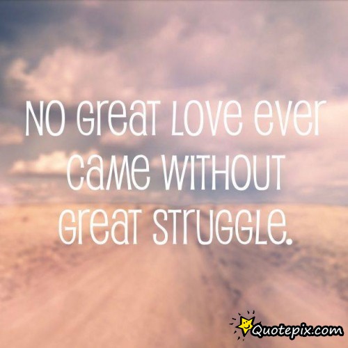 Love And Struggle Quotes 19