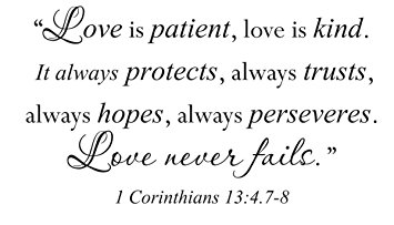 Love Is Patient Quote 03