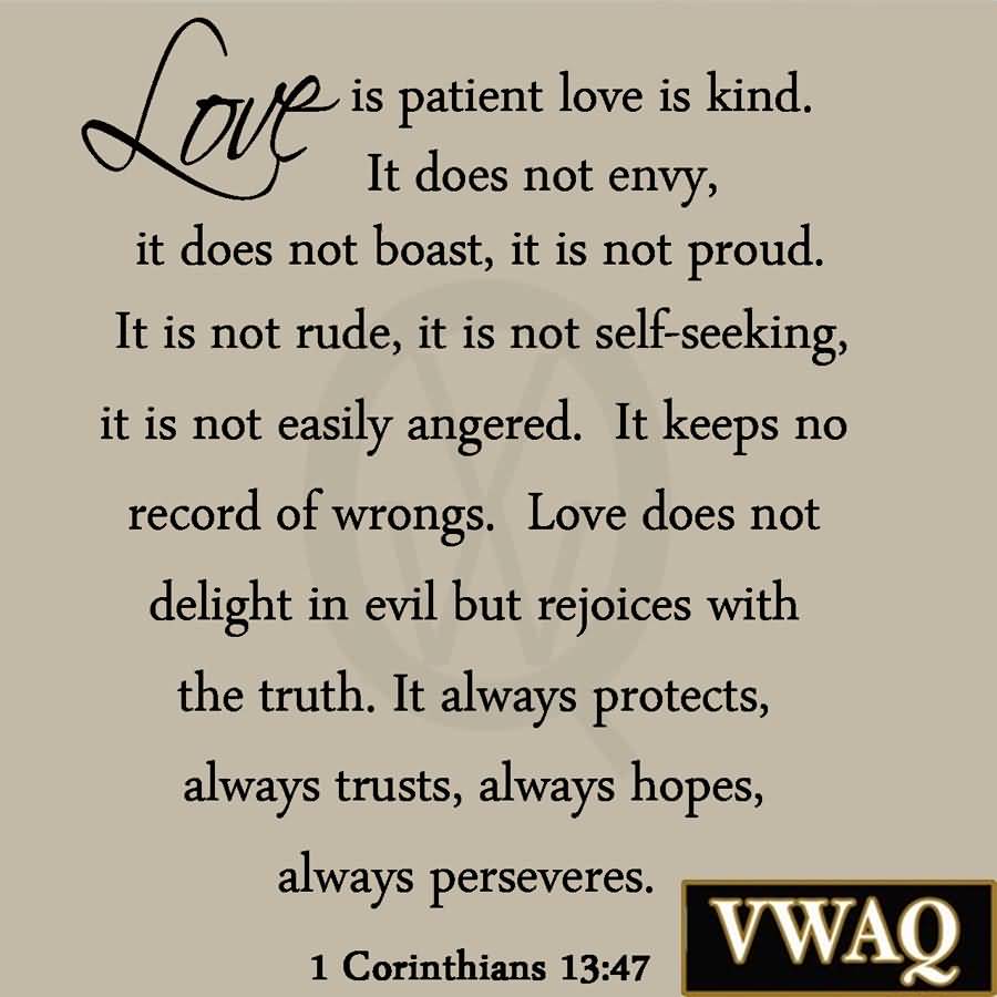 Love Is Patient Quote 05