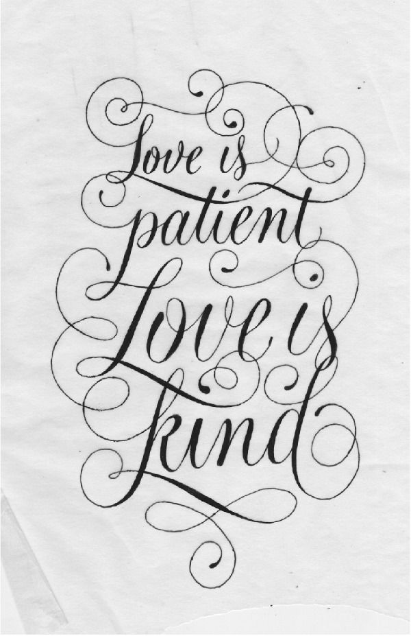 Love Is Patient Quote 08
