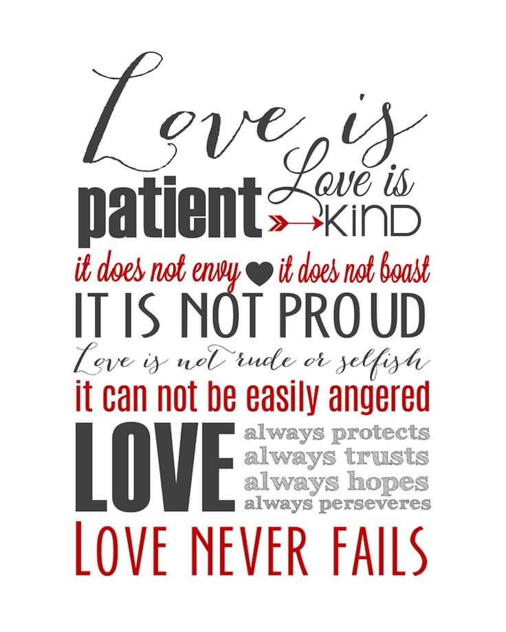 Love Is Patient Quote 14