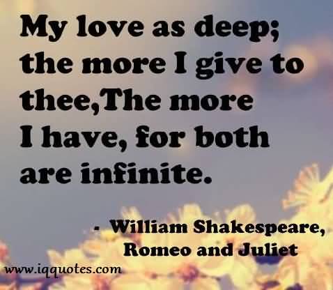 Love Quotes From Romeo And Juliet 11
