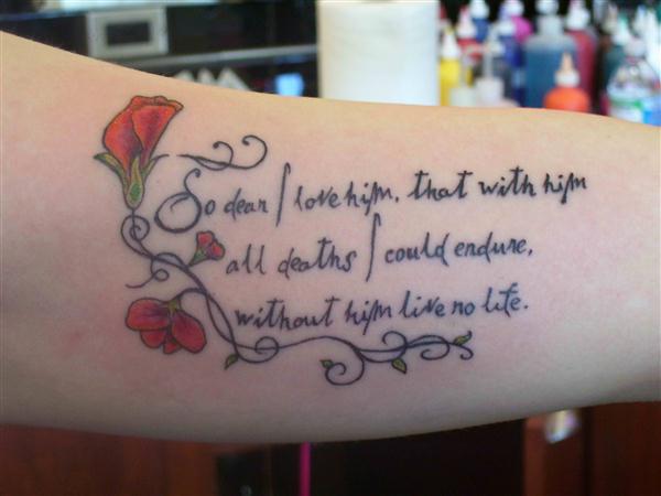 Love Quotes Tattoos For Couples 05