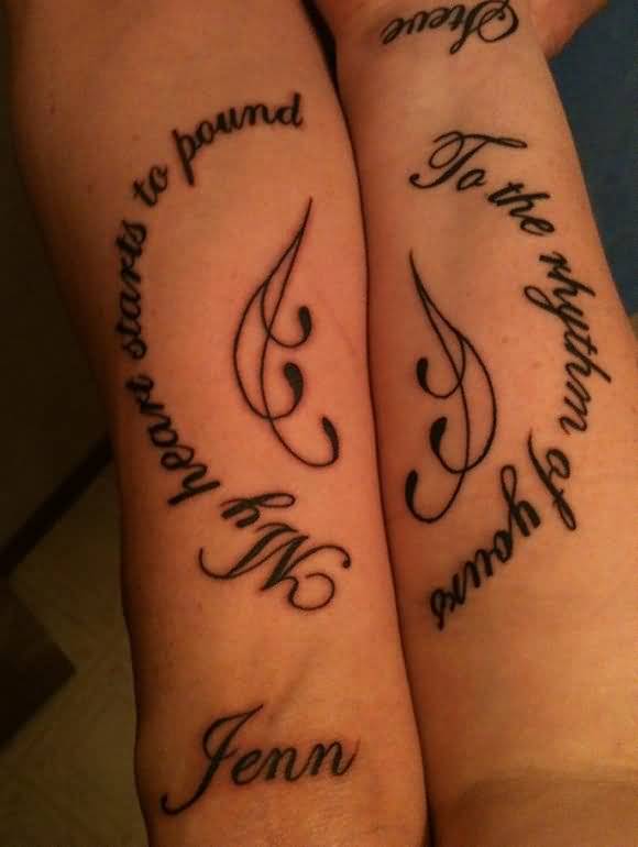 Love Quotes Tattoos For Couples 08