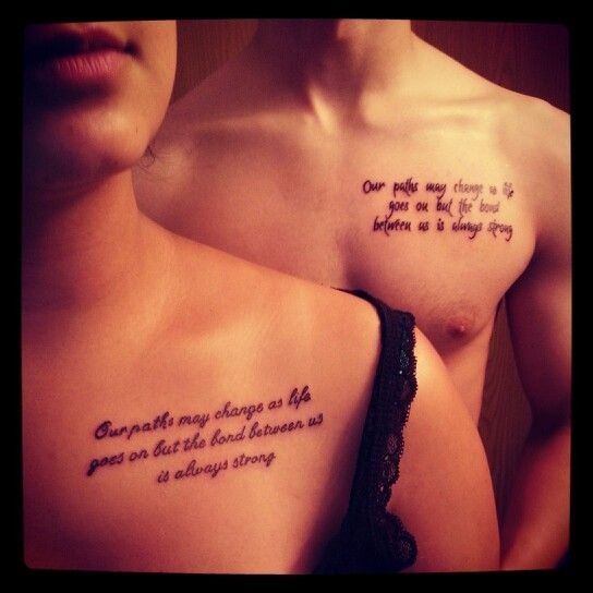Love Quotes Tattoos For Couples 15