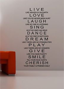 Love Quotes Wall Art 19