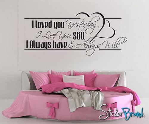 Love Quotes Wall Decals 13