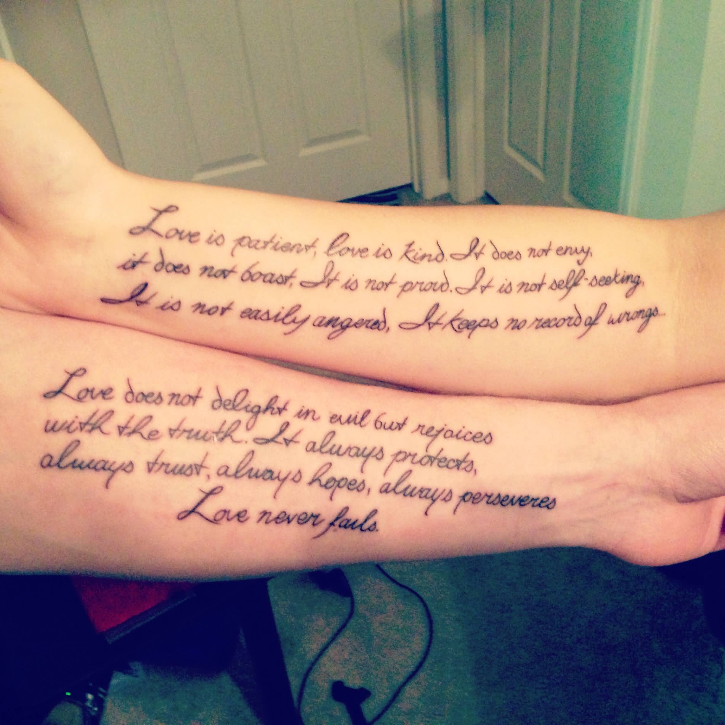 Love Tattoos For Couples Quotes 07