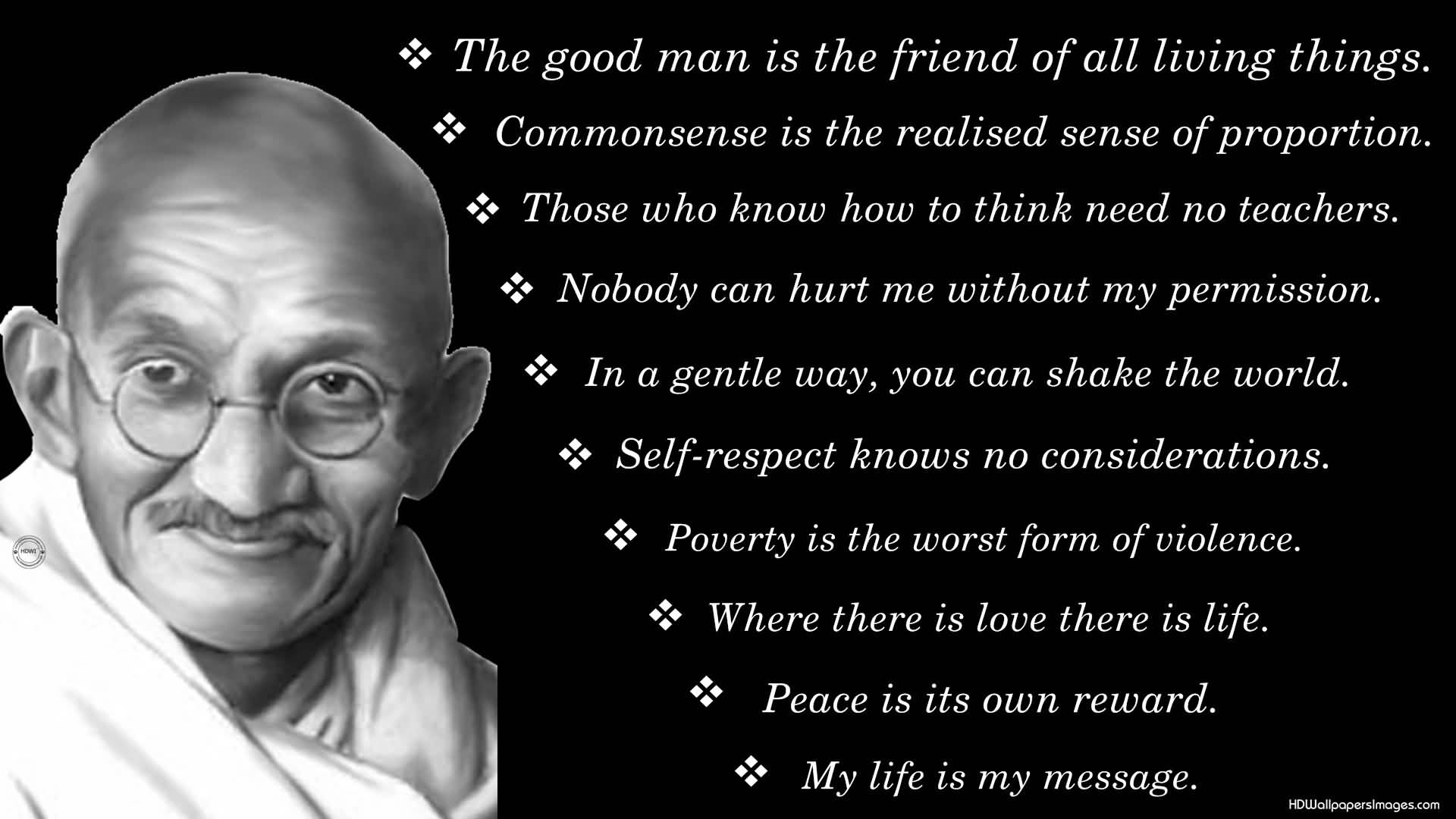 Mahatma Gandhi Quotes On Love 07