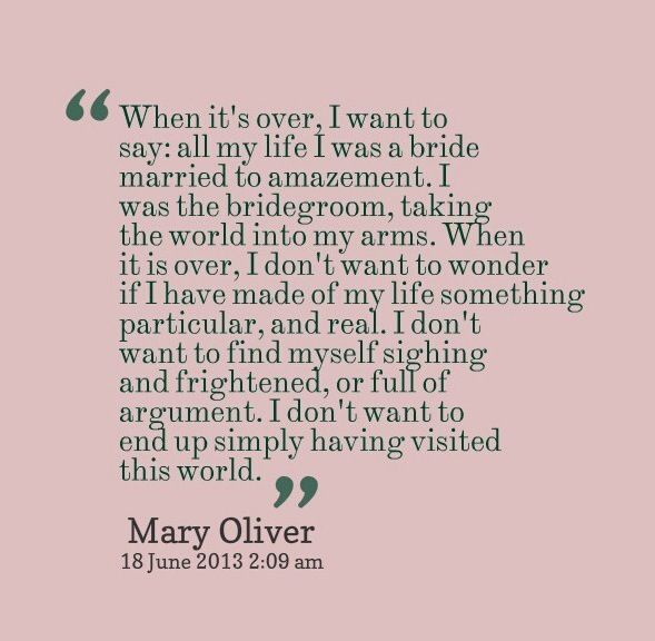 Mary Oliver Love Quotes 03