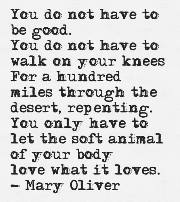 Mary Oliver Love Quotes 08