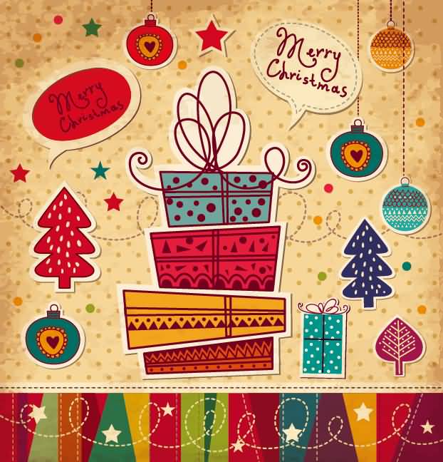 Merry Christmas Cards Image Picture Photo Wallpaper 17