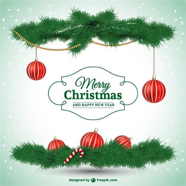 Merry Christmas Cards Vector Image Picture Photo Wallpaper 12