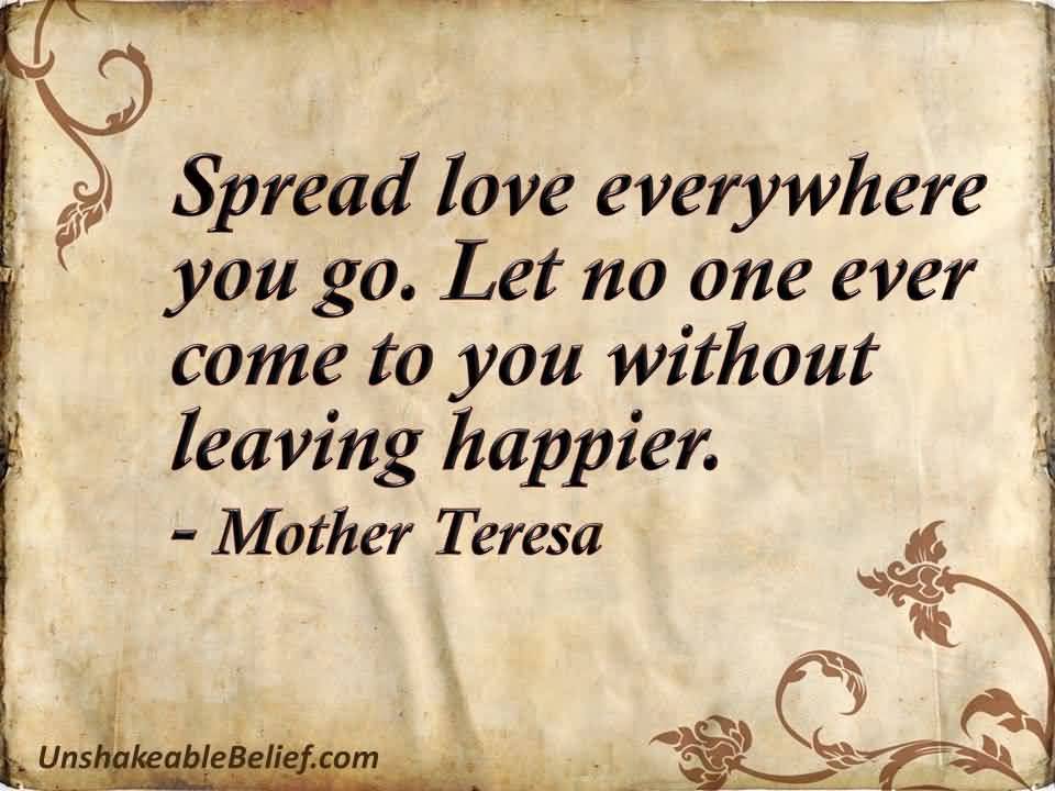 Mother Teresa Love Quotes 10