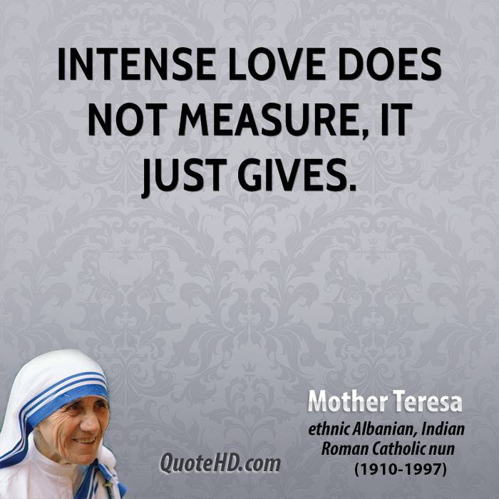 Mother Teresa Love Quotes 11