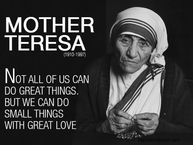 Mother Teresa Love Quotes 13