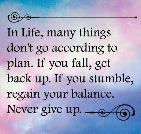 Never Give Up On Life Quotes 01