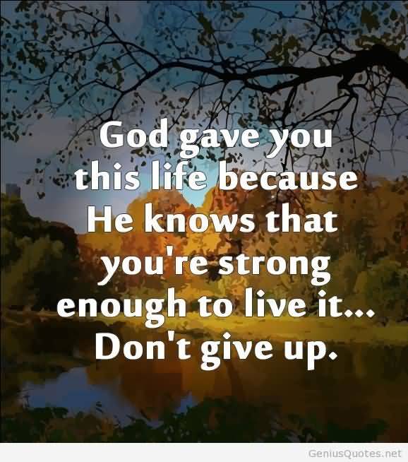 Never Give Up On Life Quotes 04