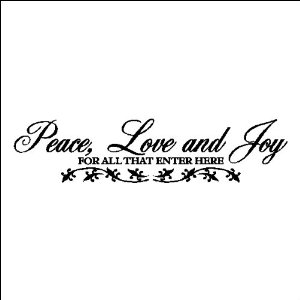 Peace Love Joy Quotes 18