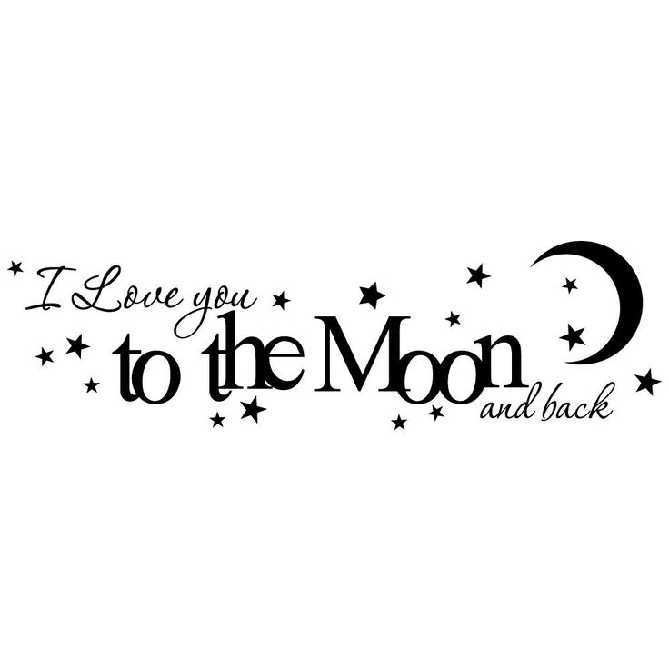 Quote I Love You To The Moon And Back Sayings Quotesbae