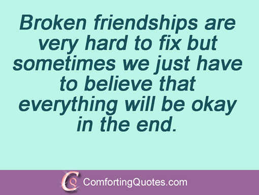 Quotes About Broken Friendships 11