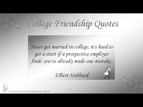 Quotes About College Friendship 05