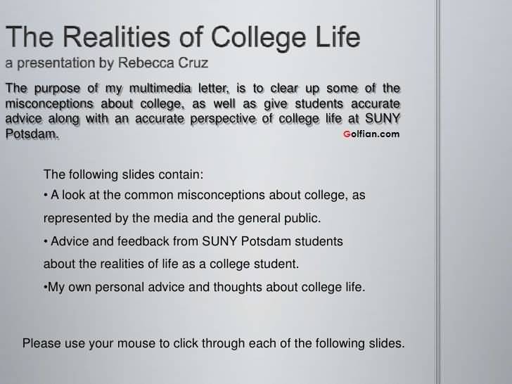 Quotes About College Life 10