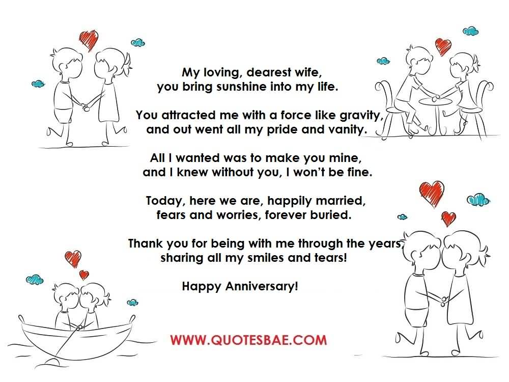 Top 10 Best Anniversary Poems For Her (WIFE) Image
