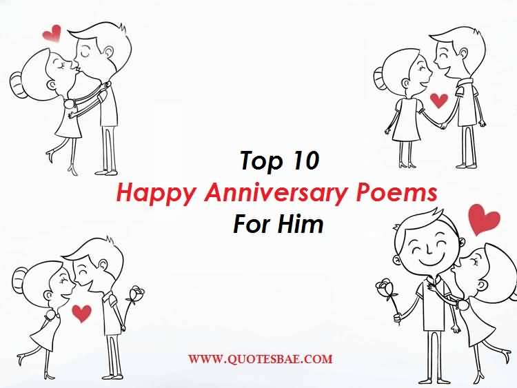 Top 10 Happy Anniversary Poems For Him (Husband)