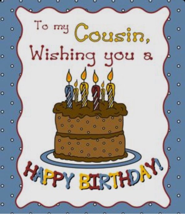Happy Birthday Cousin Funny - birthdayqw