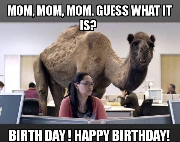 Very Funny Birthday Memes for Mom Image