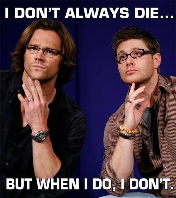 Very Hilarious Supernatural Memes Picture