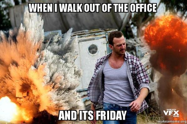 Amusing Out of the Office Meme Photo