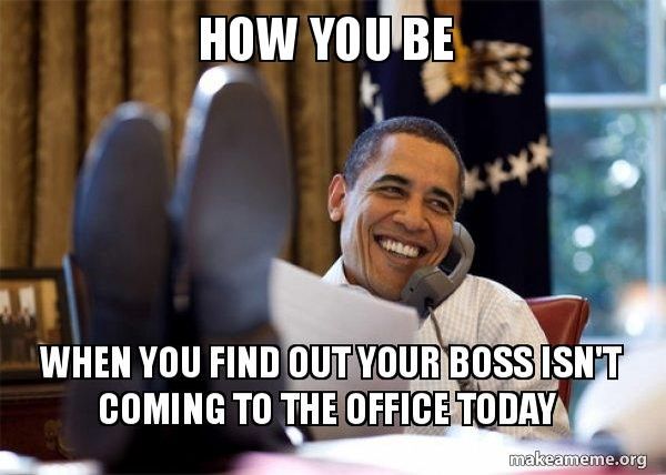 Amusing Out of the Office Meme Picture