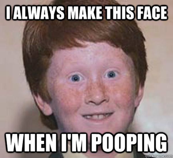 Amusing cool pooping face images