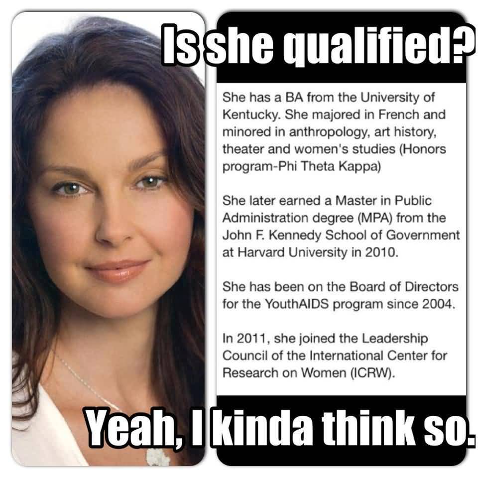 Ashley Judd Meme Funny Image Photo Joke 14