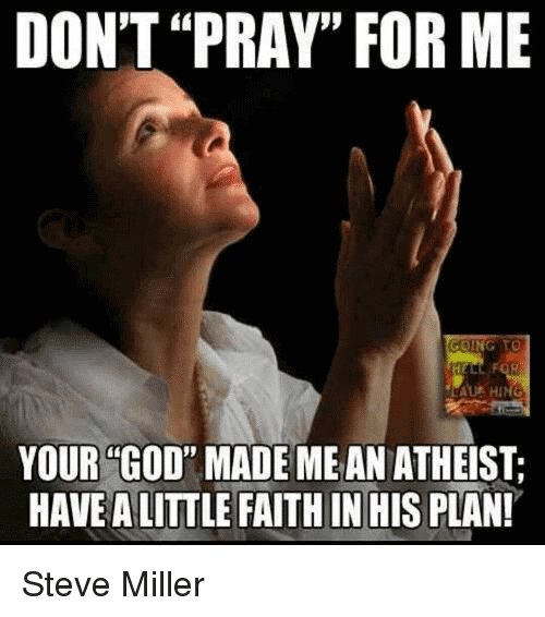 Atheist Meme Funny Image Photo Joke 05