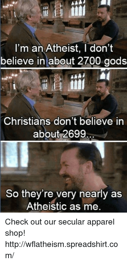 Atheist Meme Funny Image Photo Joke 09