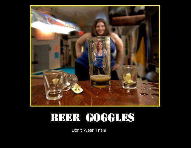 Beer Goggles Meme Funny Image Photo Joke 09